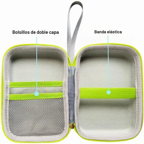 Vista 3 de Estuche rígido de transporte para videojuegos de aprendizaje Leapfrog LeapLand Adventures