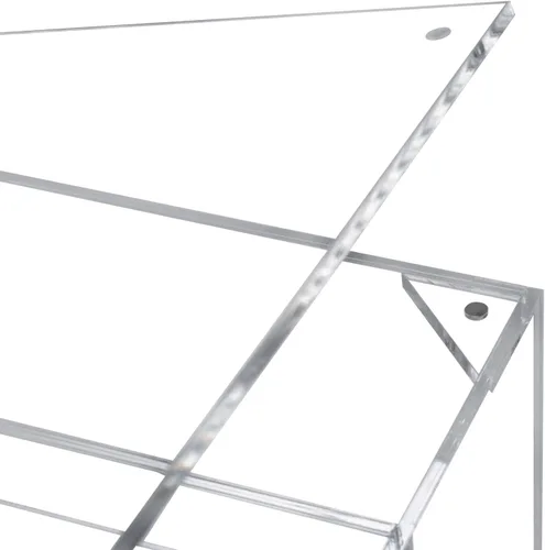Vista 7 de MyGift Caja de almacenamiento de tarjetas coleccionables de 5 compartimentos, funda protectora de acrílico transparente de alta calidad