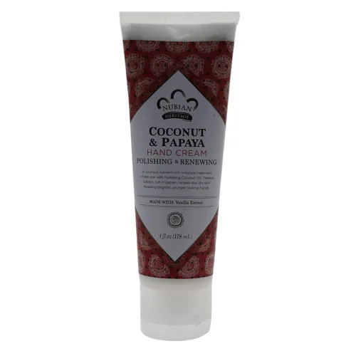 Vista 3 de Nubian Heritage Crema de manos, leche de cabra y chai, 4 onzas