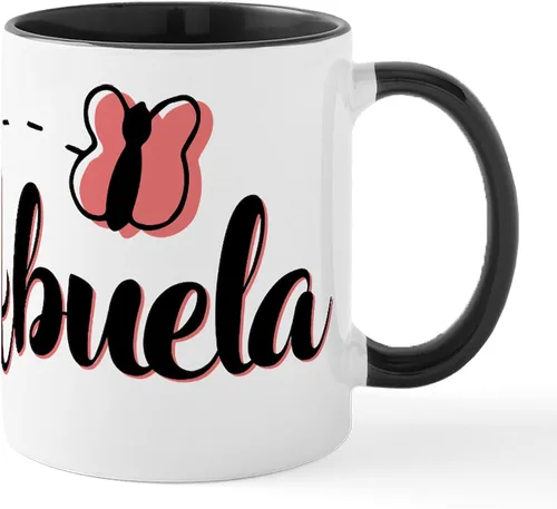 Vista 33 de CafePress Taza de café de cerámica Number One Abuelo de 11 oz (11.0 fl oz)