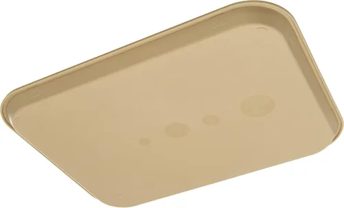 Vista 3 de Carlisle FoodService Products Bandeja de plástico para comida rápida, 14 x 18 pulgadas, beige, (paquete de 12)