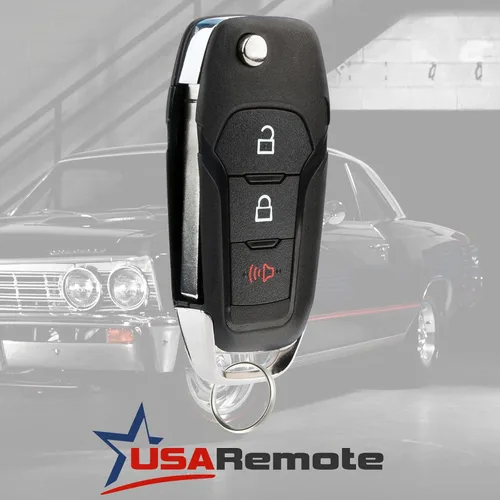 Vista 2 de Llave abatible para Ford F-150 Explorer 2013-2020 Explorer Control remoto de entrada sin llave (N5F-A08TAA 5923667)