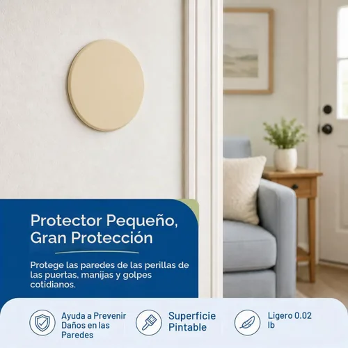 Vista 3 de Prime-Line Products CCU 11192 Protectores de pared (Pack de 5), U 9268