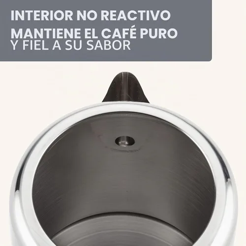 Vista 6 de Farberware Classic Yosemite - Percolador de café de acero inoxidable, 8 tazas, color plateado