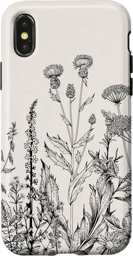 Vista 5 de iPhone 16 Cute Wildflowers Pattern Design Floral Case