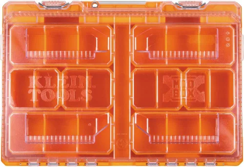 Vista 14 de Klein Tools 54806MB MODbox - Caja de compartimento alto, organizador de herramientas de ancho completo, caja de herramientas de piezas pequeñas