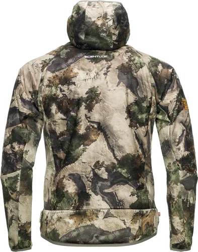 Vista 2 de ScentLok BE1 Reactor Chaqueta de caza de camuflaje de media temporada resistente al viento con aislamiento Primaloft Silver