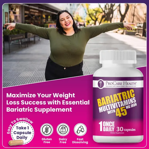 Vista 5 de Once Daily Bariatric Multivitamin Cápsula 45 mg de hierro 30