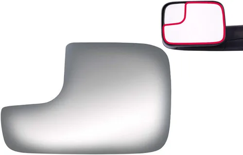Vista 2 de Cristal de Espejo de Remolque Inferior de Repuesto compatible con Dodge Ram 1994-2009 1500 2500 3500 4000 4500 5500 700 Van Pickup Camioneta