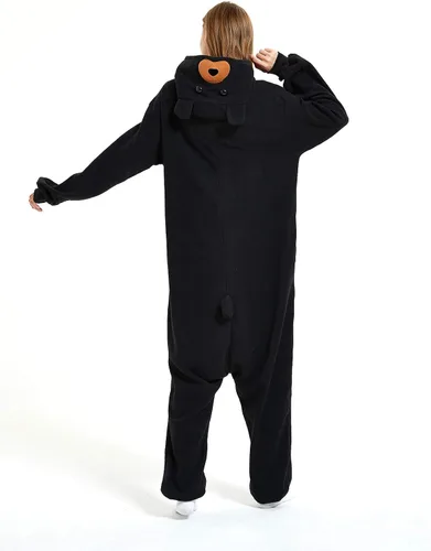 Vista 3 de III HHONS Onesies - Pijama de animales para mujereshombres, disfraz de adulto, Halloween, cosplay, ropa de dormir de Navidad para adolescentes