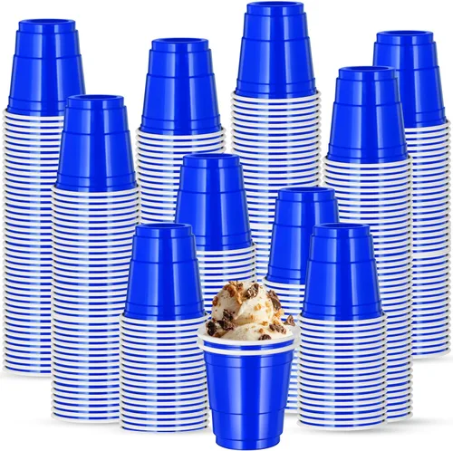 Vista 15 de 500 piezas vasos de chupito de 2 onzas de colores surtidos, vasos de chupito coloridos de plástico neón para beber, degustaciones servidas
