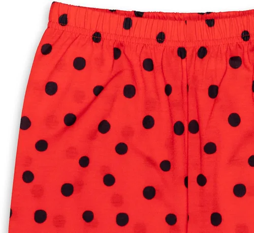 Vista 8 de Miraculous Ladybug - Pijama de 4 piezas para niñas pequeñas, camisa y pantalones a juego