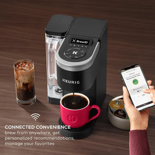 Vista 5 de Keurig K-Supreme SMART - Cafetera de cápsulas K-Cup de una sola porción Negro