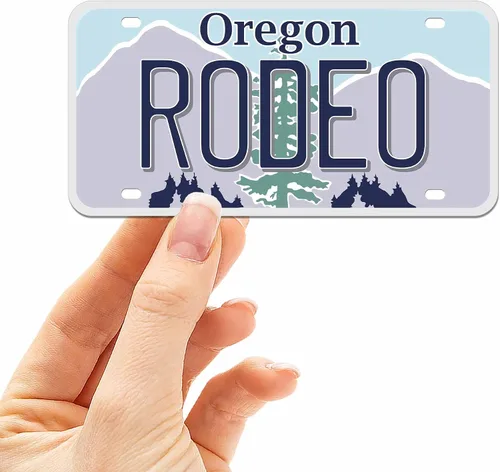 Vista 4 de Calcomanías de Matrícula de Oregon, Elige tu Ciudad del OR Adhesivo para Parachoques - Calcomanía del Noroeste del Pacífico para Hydroflask (Ashland)
