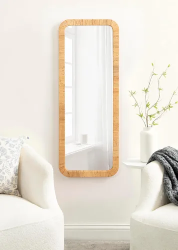Vista 4 de Kate and Laurel Rahfy Rectangle Framed Wall Mirror