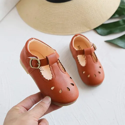 Vista 4 de Zapatos de vestir para niña pequeña, zapatos planos de bailarina, zapatos de fiesta, escuela, con lazo, zapatos de princesa para boda