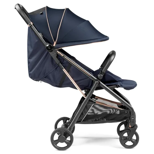 Vista 3 de Peg Perego Selfie Plus - Cochecito ligero y compacto, color azul brillante (azul y cobre)