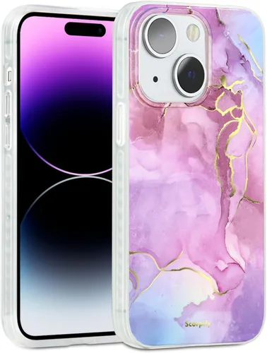 Vista 36 de SCORPIFY Funda para iPhone 15 Pro Max [Compatible con MagSafe] con Diseño de Estampado de Leopardo Guepardo Negro Mate, Linda Funda Magnética