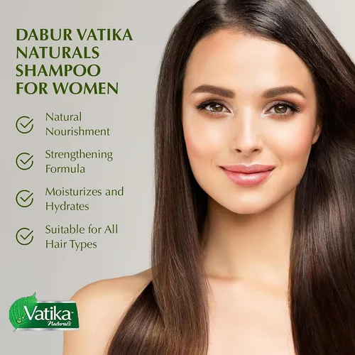 Vista 6 de Dabur Champú Proteína Huevo Vatika 13.5 fl oz