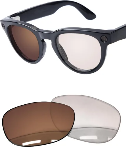 Vista 31 de 1.6MM Polarized Replacement Lenses for Ray-Ban Meta RW4006 / RW4008 Negro carbón - Policarbonato polarizado