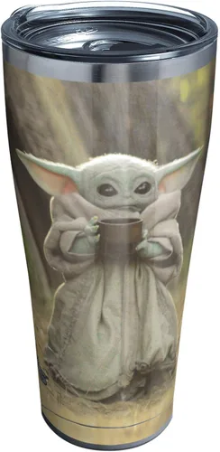 Vista 13 de Tervis 1362591 - Vaso aislante, con el niño escurridizo de The Mandalorian.