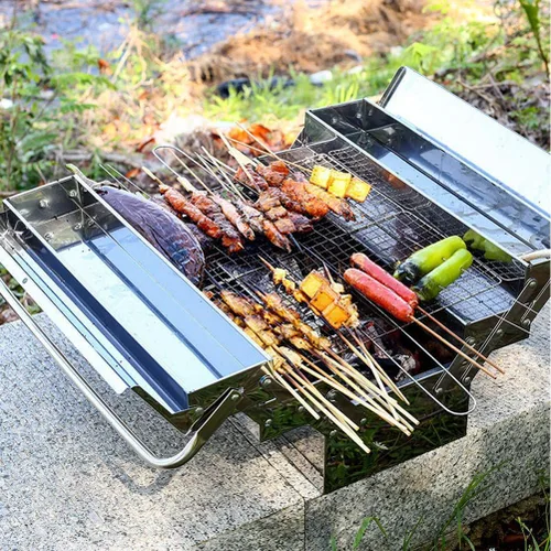 Vista 6 de DOITOOL Caja de herramientas Herramientas de acero inoxidable Maletas de almacenamiento de forraje Bandeja de herramientas a prueba de herrumbre