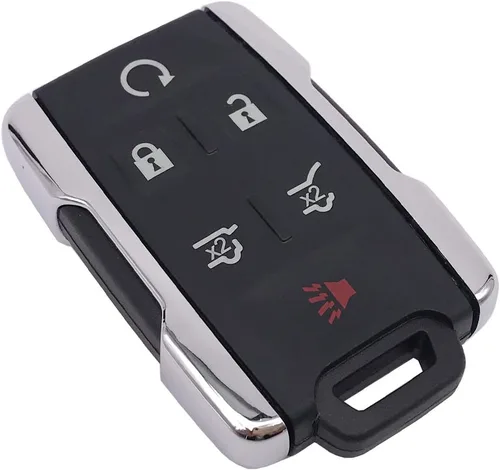 Vista 7 de Carcasa de Control Remoto sin Llave para Llavero Compatible con Chevy Chevrolet Silverado Colorado/GMC Sierra Canyon 2014 2015 2016 2017