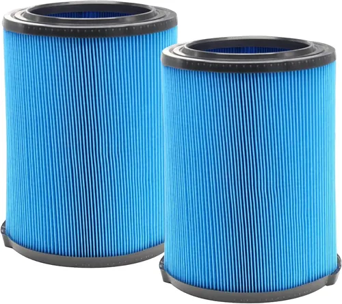 Vista 6 de Paquete de 2 filtros de repuesto para aspiradora 97457 VF6000 compatibles con Ridgid Shop Vac de 5 a 20 galones para aspiradoras húmedas/secas