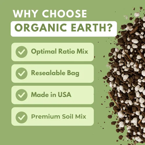 Vista 6 de Organic Earth Mezcla de suelo para plantas carnívoras, tamaño grande, alimento para plantas, turba y perlita para plantas carnívoras, suelo