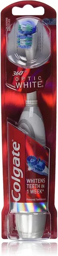 Vista 2 de Colgate 360 Optic White cepillo de dientes eléctrico, suave 1 Ea, paquete de de 1, Blanco (White Soft)