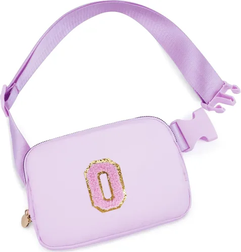 Vista 99 de Bolsa de cinturón para niñas y mujeres, bolsas cruzadas, riñonera, riñonera personalizada, Negro, Small