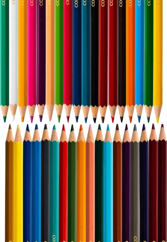 Vista 2 de Pentel Arts - Lápices de colores, colores surtidos, paquete de 36 (CB8-36)