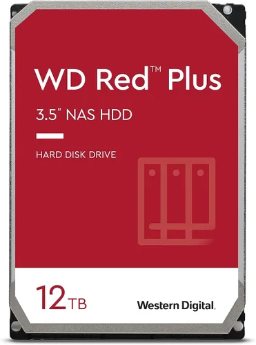 Vista 13 de Western Digital 2TB WD Red Plus Disco duro interno NAS HDD - 5400 RPM, SATA 6 Gb/s, CMR, caché de 64 MB, 3.5 pulgadas - WD20EFRX