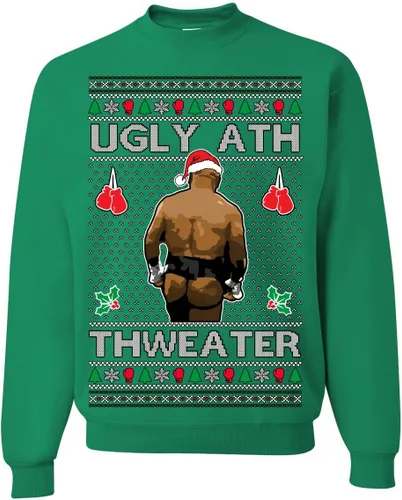 Vista 10 de Merry Chrithmith Ugly Christmas Sweater Unisex Crewneck Graphic Sweatshirt Negro Bitcheth