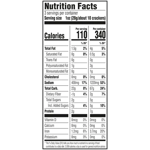 Vista 2 de Snack Factory Pretzel Crisps - Sabor original
