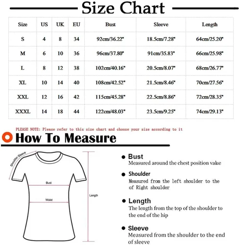 Vista 5 de Blusa de manga corta transpirable con cuello redondo para mujer, con estampado de abejas de abeja