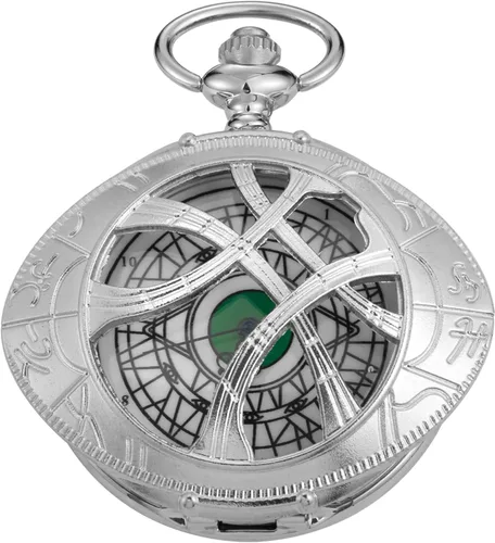 Vista 13 de Men's Pocket Watch, Arabic Digital Dial Pocket Watches with Chain CF104