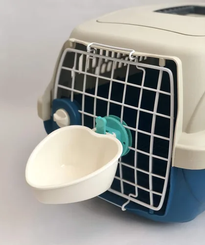 Vista 7 de Choco Nose Tazón de comida extraíble patentado en forma de corazón para perros, cachorros, conejos, gatos, cobayas, chinchillas, pájaros, plato
