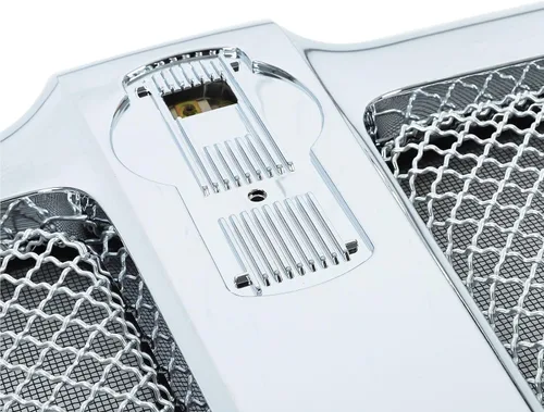 Vista 6 de Marco de rejilla cromado con pantalla de insectos para Kenworth T680 2015-2022