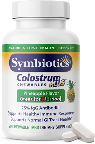 Vista 10 de Symbiotics Masticables de calostro Plus