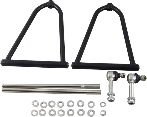 Vista 9 de Brazos de control A para Yamaha Raptor 660 YFM 660R 2001-2005, extensor de brazos A deportivo ajustable + 2 pulgadas más ancho