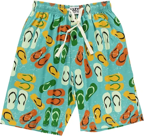 Vista 118 de Lazy One - Pantalones cortos de pijama para hombre, ropa de dormir