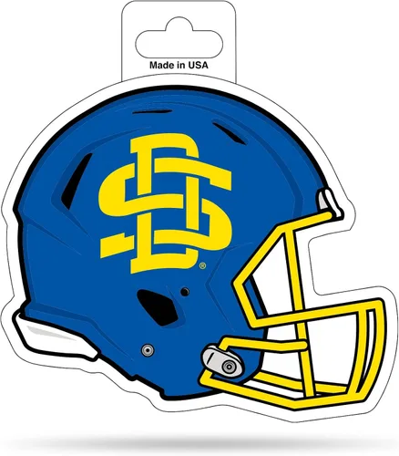 Vista 50 de Rico Industries NCAA - Calcomanía para casco de corte en forma de 4.75 x 5 pulgadas