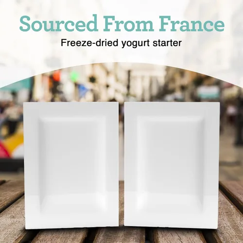 Vista 4 de Euro Cuisine RI1020 Iniciador de Cultivo de Yogur Totalmente Natural – Perfecto para Sin Lácteos, Leche Entera, Yogur Proteico – Bolsas de Yogur