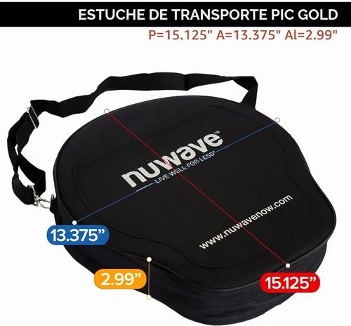 Vista 2 de Nuwave Estuche de transporte para PIC, aislado y resistente al agua