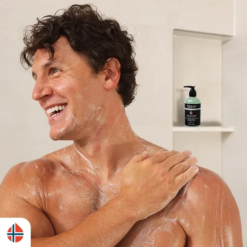 Vista 5 de Geir Ness Gel limpiador y afeitado facial para hombres – Contiene algas árticas y minerales – Lavado facial hidratante de limpieza profunda