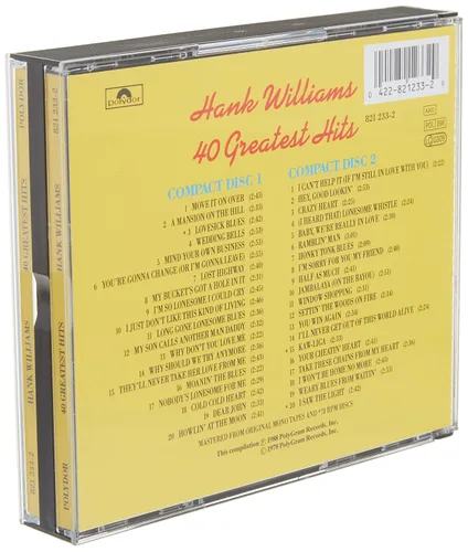 Vista 4 de Hank Williams - Los 40 mejores éxitos