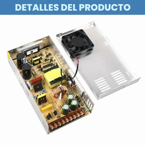 Vista 4 de Fuente de alimentación de 36 V 10 A CA 110-220 V a CC 36 voltios 10 amperios 360 W adaptador de corriente regulado universal transformador