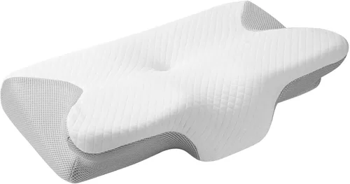 Vista 8 de MOYEE Cervical Memory Foam Pillow for Neck and Shoulder Support，Black