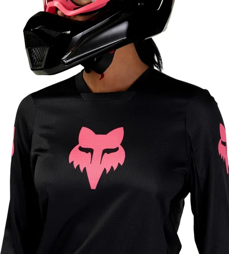 Vista 3 de Fox Racing 180 - Camiseta de motocross para mujer, negro/negro, talla XL